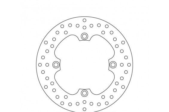 Disque de frein arrière Brembo pour Husqvarna 125 WR (00-05) 125 WRE (00-09) 125 CR (00-04) Disque de frein arrière Brembo pour Husqvarna 125 WR (00-05) 125 WRE (00-09) 125 CR (00-04)
