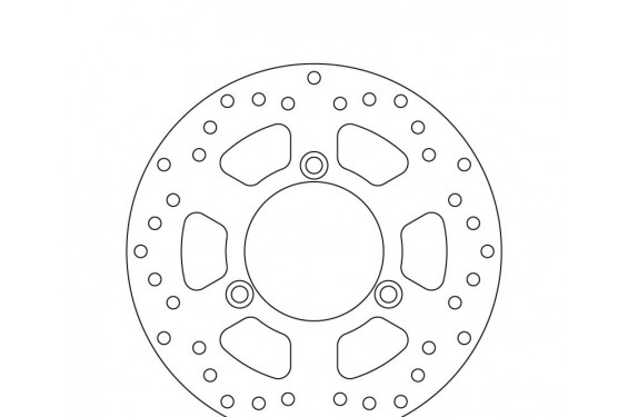 Disque de frein arrière Brembo pour 125 Burgman (06-13) Disque de frein arrière Brembo pour 125 Burgman (06-13)