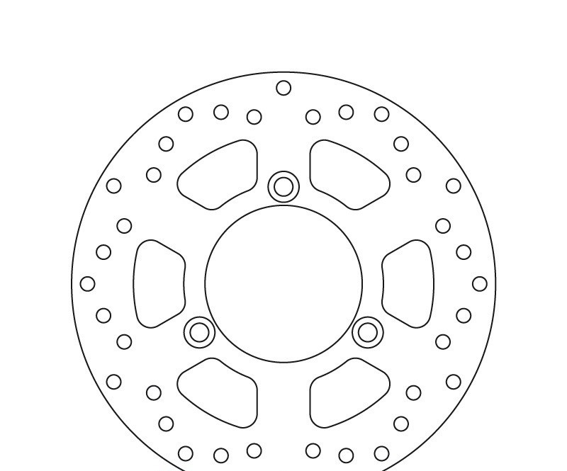Disque de frein arrière Brembo pour 125 Burgman (06-13)
