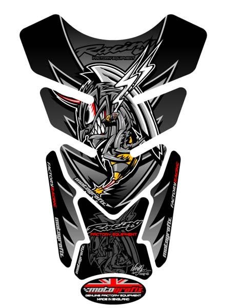Protection de Réservoir Moto Universel Noir pour Honda