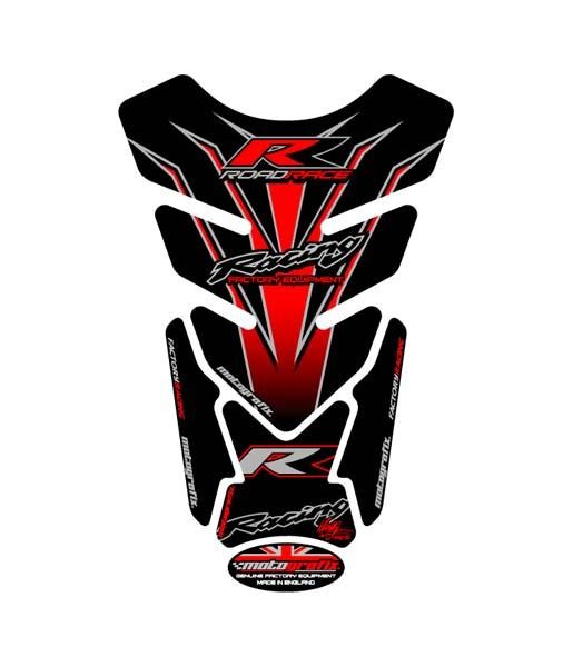 Protection de Réservoir Universel Moto Noir - Rouge pour Honda
