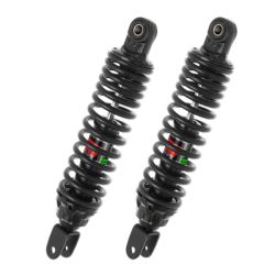 Paire d'amortisseurs arrière GAS DTG noir YSS pour Honda SES 125 Dylan (02-06) - RD220-300P-01-88