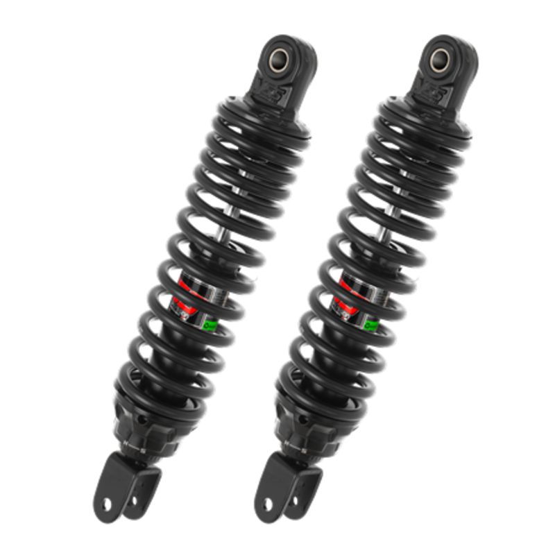 Paire d'amortisseurs arrière GAS DTG noir YSS pour Honda SES 125 Dylan (02-06) - RD220-300P-01-88 Paire d'amortisseurs arrière GAS DTG noir YSS pour Honda SES 125 Dylan (02-06) - RD220-300P-01-88