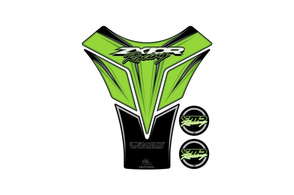 Autocollant Antidérapant Pour Réservoir Kawasaki ZX10R 2008-2010 – Gel De Silice Avec Adhésif 3M