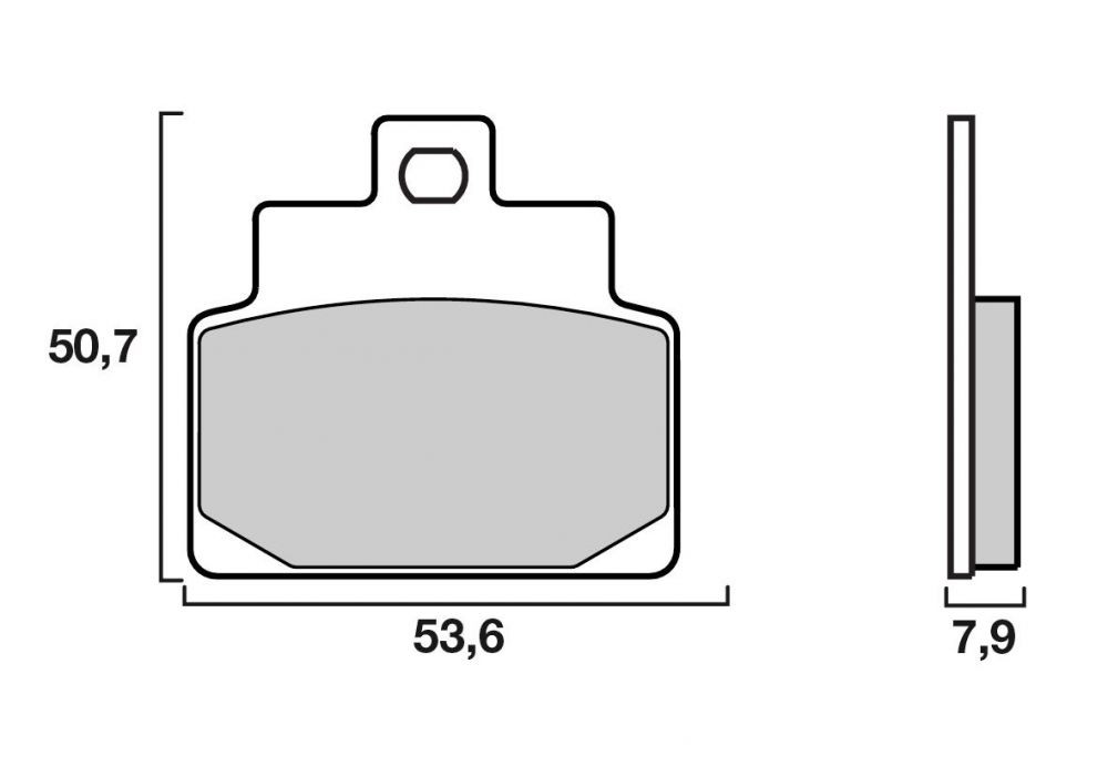 Plaquette de frein Avant Brembo 07021 CC