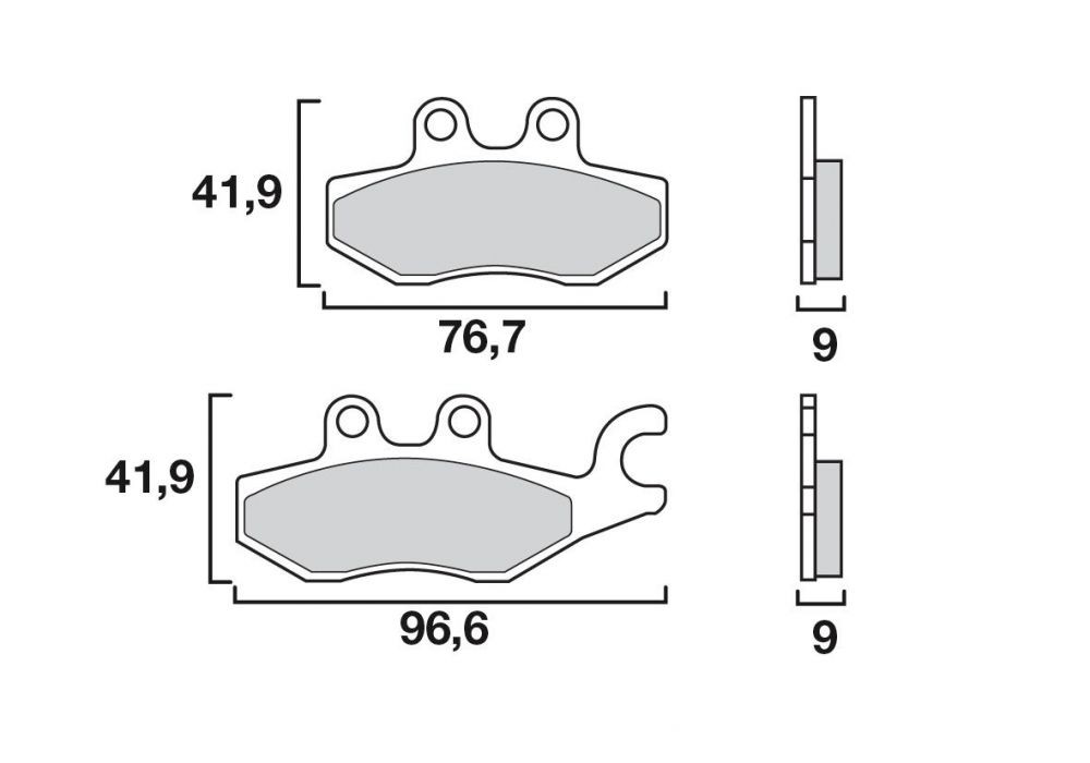 Plaquette de frein Avant Brembo 07