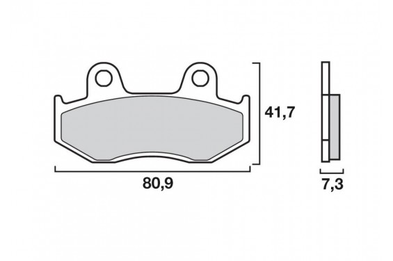 Plaquette de frein Avant Brembo 07078 CC Plaquette de frein Avant Brembo 07078 CC