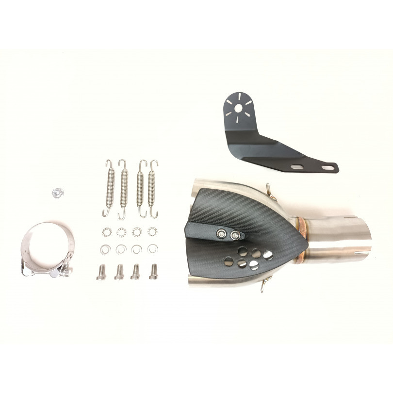 Silencieux Ixil "Homologué" Dual Race Xtrem Black Pour R 1300 R / RS (25-26)