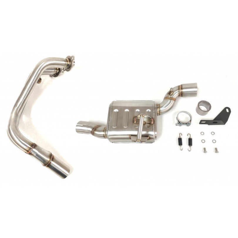 Silencieux Ixil Race Xtrem Black pour CFMOTO 700 CL X Heritage / Sport / Adventure 19-23