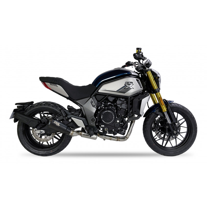 Silencieux Ixil Race Xtrem Black pour CFMOTO 700 CL X Heritage / Sport / Adventure 19-23