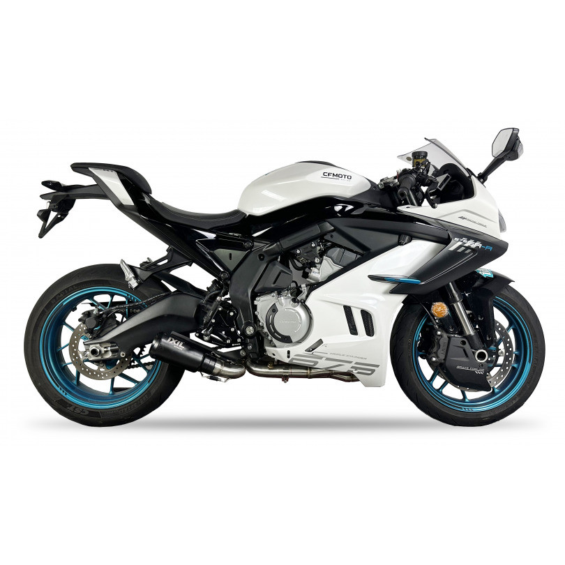 Silencieux Ixil Race Xtrem Black pour CFMOTO 675 SR R (24-26)