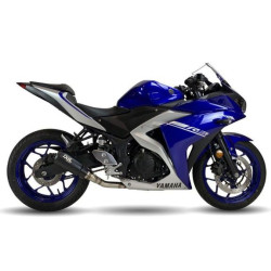 Ligne d'Échappement Ixil Race Xtrem Black pour Yamaha YZF-R3 (15-21)