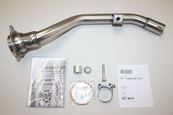 Ligne d'Échappement Ixil Hexoval Xtrem Evolution pour Yamaha WR 125 R (25-26)