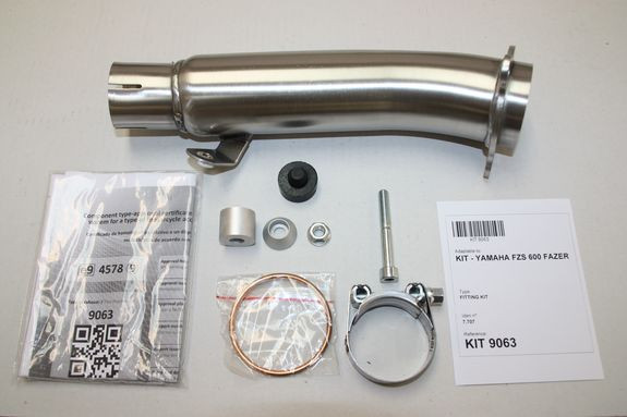 Silencieux Ixil Hexoval Xtrem Evolution pour Yamaha FZS 600 FAZER (98-03)
