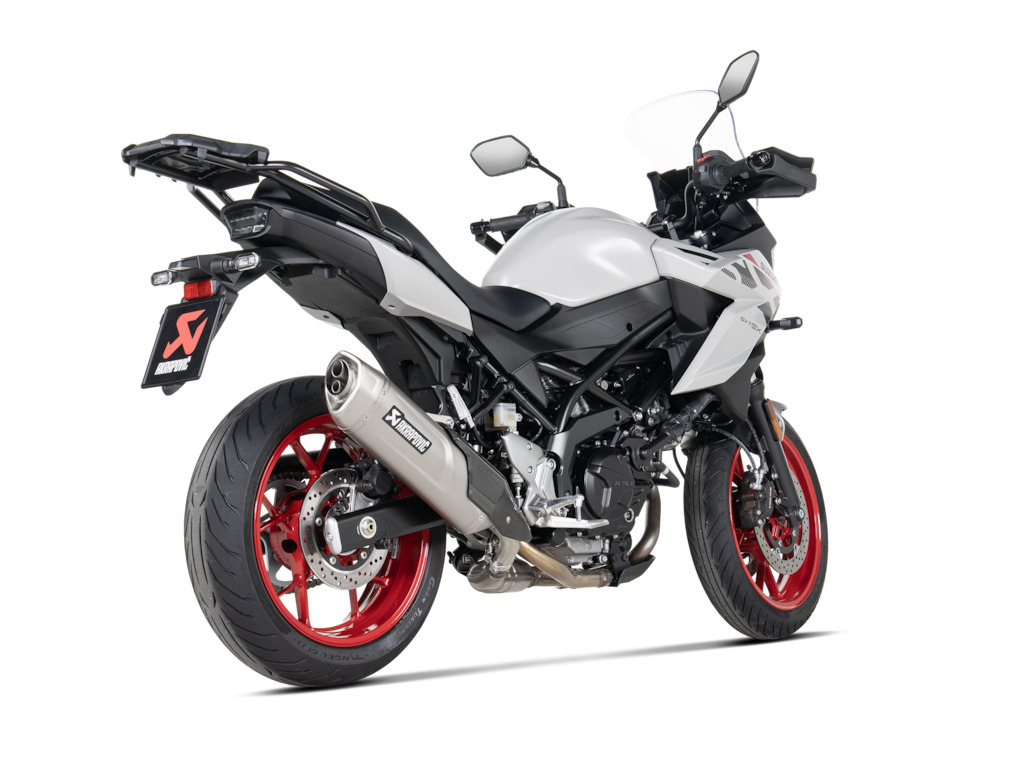 Silencieux Akrapovic Titane Homologué pour SV-7 GX (26-27) S-S7SO3-HRT