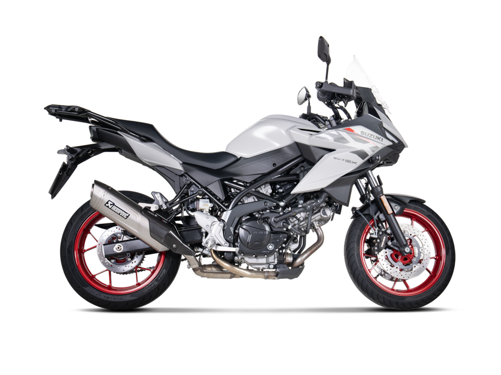 Silencieux Akrapovic Titane Homologué pour SV-7 GX (26-27) S-S7SO3-HRT