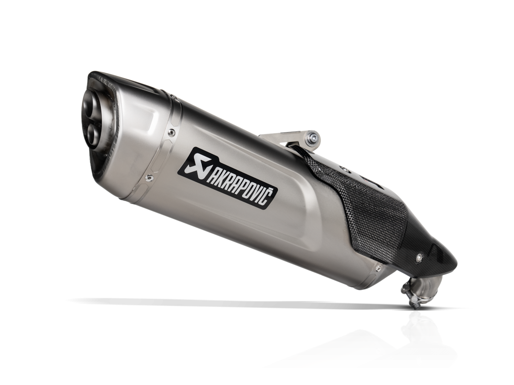 Silencieux Akrapovic Titane Homologué pour SV 650 X (18-26) S-S7SO3-HRT