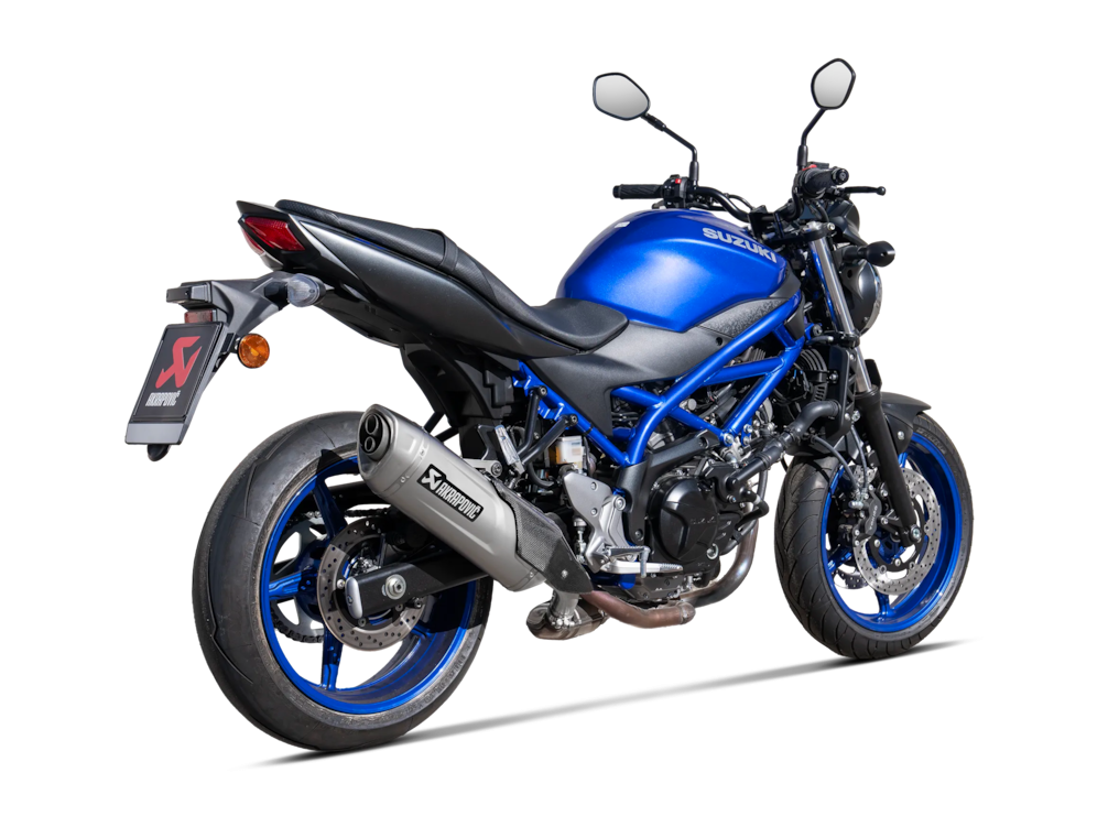 Silencieux Akrapovic Titane Homologué pour SV 650 X (18-26) S-S7SO3-HRT