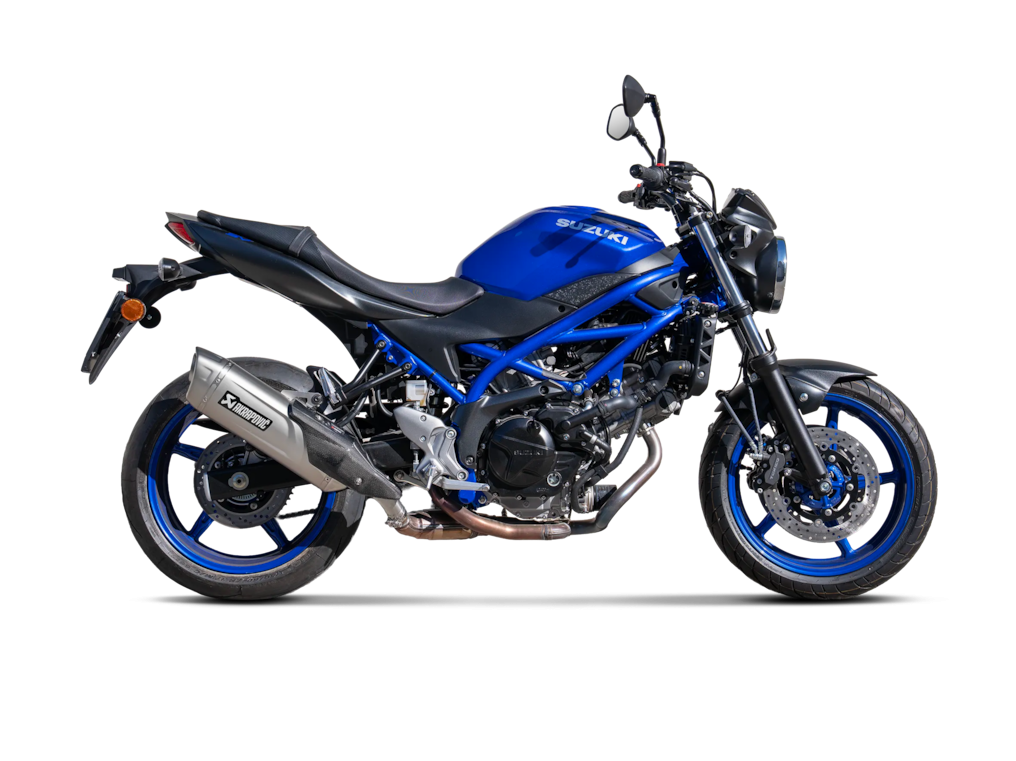 Silencieux Akrapovic Titane Homologué pour SV 650 X (18-26) S-S7SO3-HRT