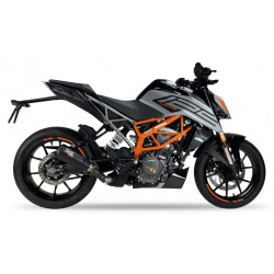 Silencieux "Homologué" Ixil Race Xtrem Black pour KTM Duke 125 (21-23)