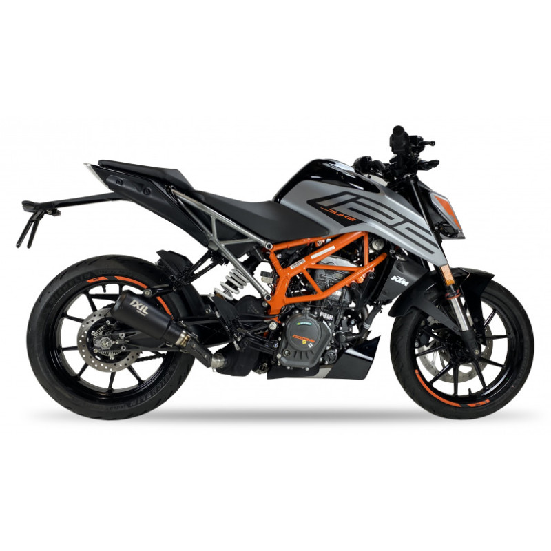 Silencieux "Homologué" Ixil Race Xtrem Black pour KTM Duke 125 (21-23) Silencieux "Homologué" Ixil Race Xtrem Black pour KTM Duke 125 (21-23)