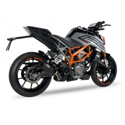 Silencieux "Homologué" Ixil Race Xtrem Black pour KTM Duke 125 (21-23)