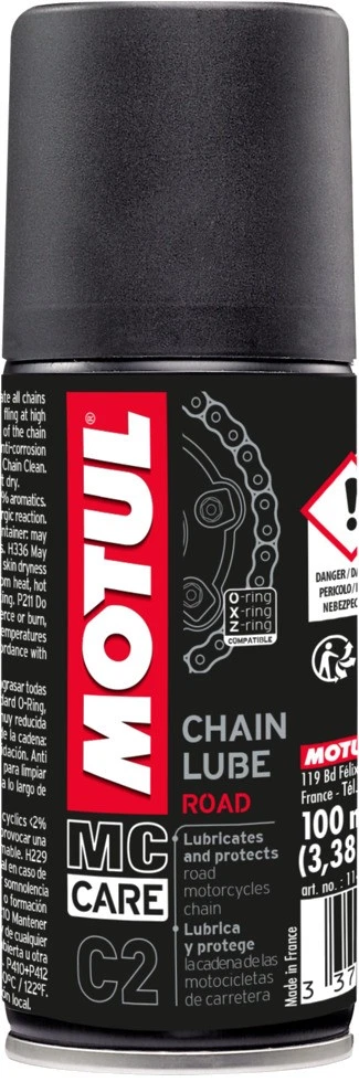 Chain Lube Road MC Care C2 Motul Graisse Chaîne Moto