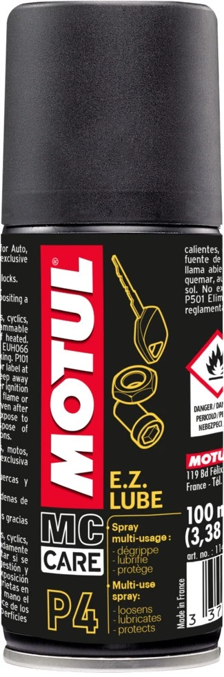 E.Z Lube Motul MC Care P4, Lubrifiant multi-usage Moto