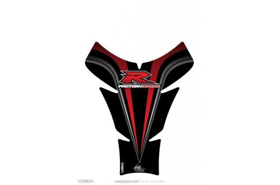 Protection de Réservoir Moto Rouge - Noir pour Suzuki GSX-R  600 / 750 / 1000 (05-16)