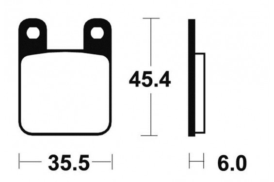 Plaquette de frein Avant Moto et Scooter Brenta FT4015 - Syntérisé Route Plaquette de frein Avant Moto et Scooter Brenta FT4015 - Syntérisé Route