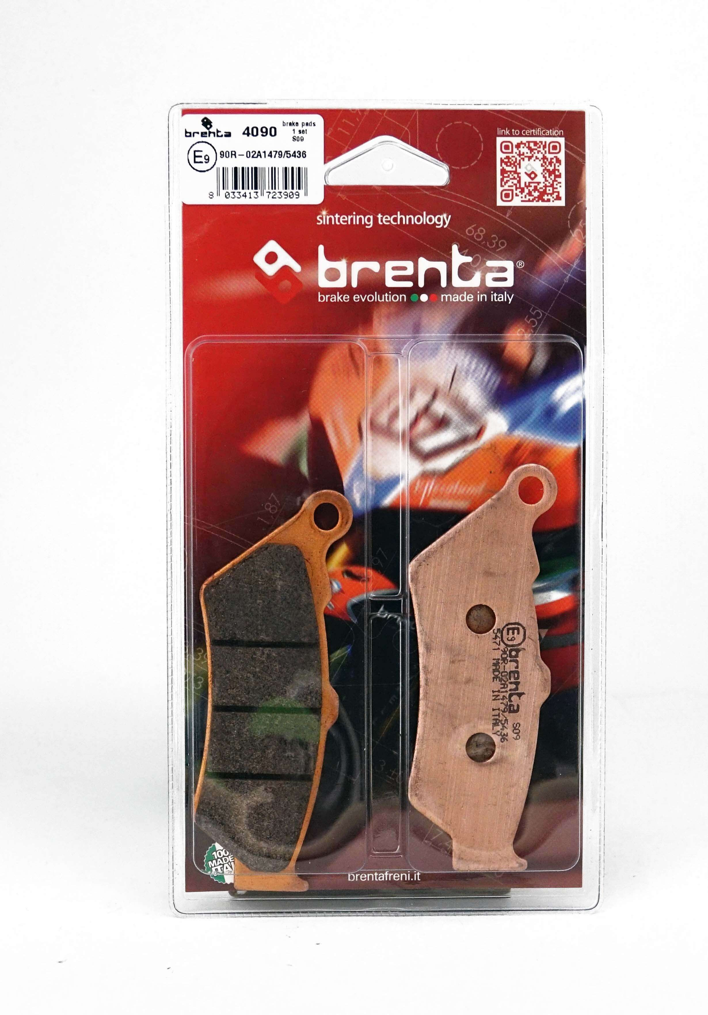 Pack Plaquettes de Frein Avant Brenta pour BMW F 850 GS (18-23) - Métal Fritté - FT4090