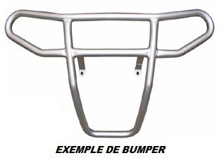 Bumper Avant ART pour SSV Polaris RZR 800 (08-15)