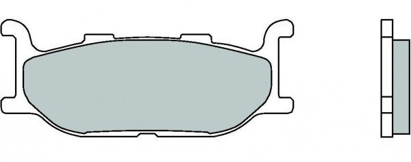 Plaquettes de Frein Avant Brenta pour Yamaha XJ 600 S Diversion (92-97) - Métal Fritté - BR4057