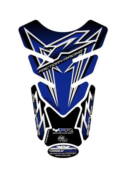 Protection de Réservoir Moto Universel Bleu pour Yamaha