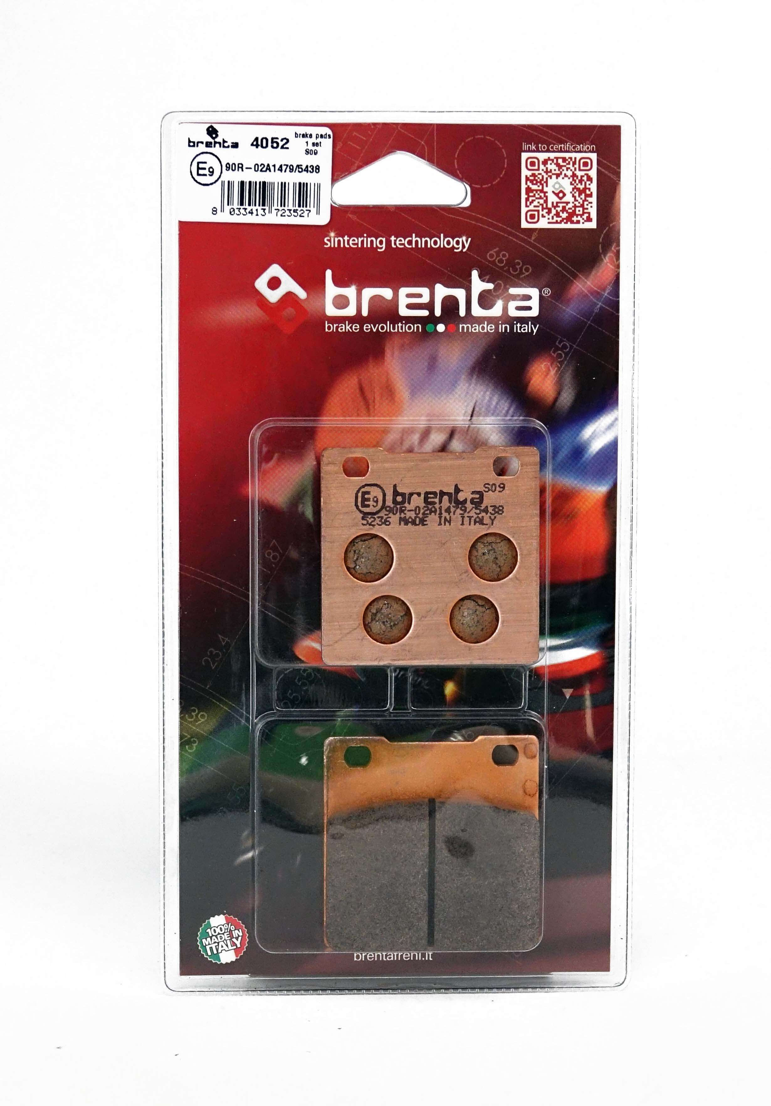 Plaquettes de Frein Arrière Brenta pour Suzuki VX 800 (90-96) - Métal Fritté - BR4052
