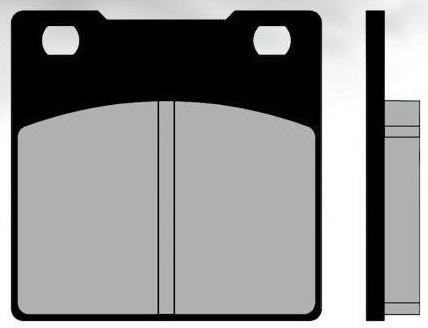 Plaquettes de Frein Arrière Brenta pour Suzuki SV 650 S (99-02) - Métal Fritté - BR4052