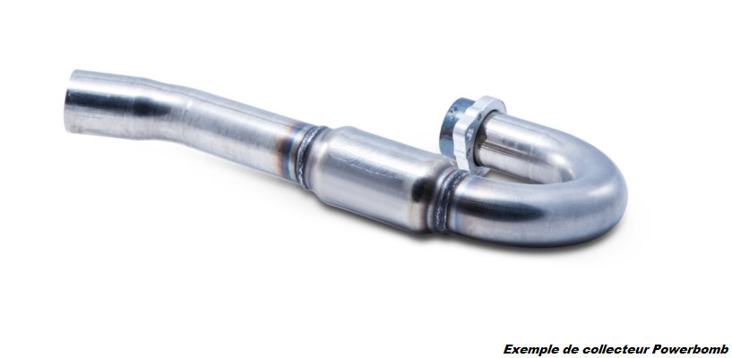 Collecteur Quad FMF POWERBOMB pour Yamaha YFM 700 R RAPTOR (15-23)