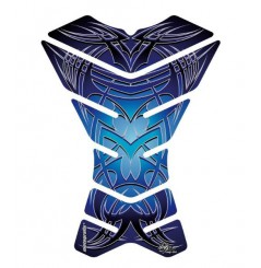 Protection de Réservoir Moto Universel X-3 Tribal Bleu