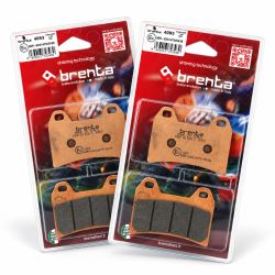 Pack Plaquettes de Frein Avant Brenta pour CF Moto 800 MT Touring (23-24) - Métal Fritté - BR4093
