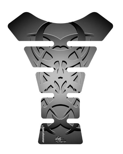 Protection de Réservoir Moto Universel Street TRIBAL Noir