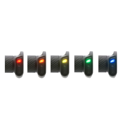 Poignées Chauffantes Moto Tecno Globe GOLD 130mm
