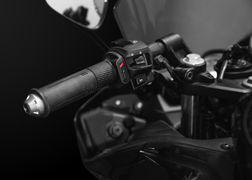 Poignées Chauffantes Moto Tecno Globe GOLD 130mm