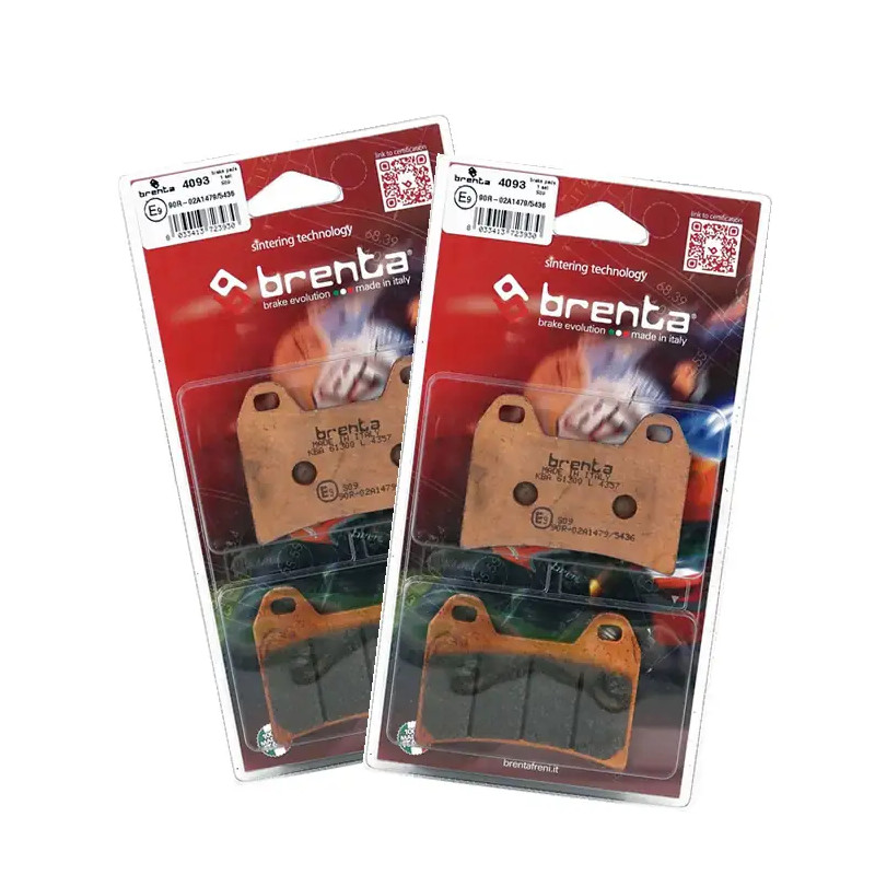 Pack Plaquettes de Frein Avant Brenta pour Husqvarna Norden 901 (22-25) - Métal Fritté - BR4093 Pack Plaquettes de Frein Avant Brenta pour Husqvarna Norden 901 (22-25) - Métal Fritté - BR4093
