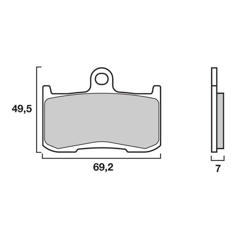 Pack Plaquettes de Frein Avant Brenta pour Kawasaki Z 800 (13-16) - Métal Fritté - BR4120 Pack Plaquettes de Frein Avant Brenta pour Kawasaki Z 800 (13-16) - Métal Fritté - BR4120