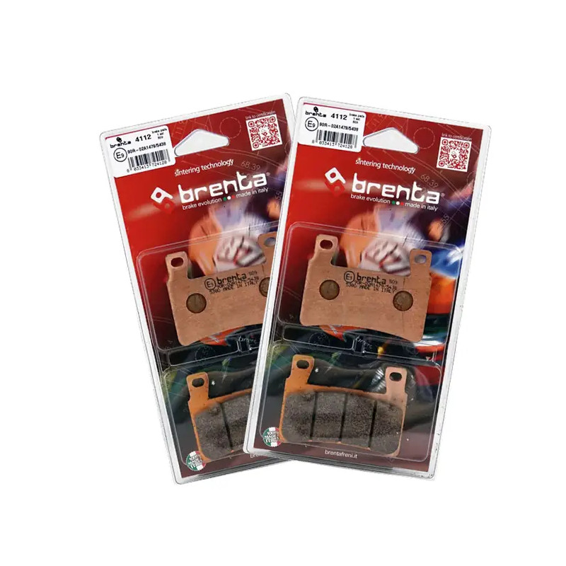 Pack Plaquettes de Frein Avant Brenta pour Honda VTR 1000 SP2 (02-06) - Métal Fritté - BR4112 Pack Plaquettes de Frein Avant Brenta pour Honda VTR 1000 SP2 (02-06) - Métal Fritté - BR4112