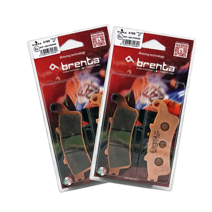 Pack Plaquettes de Frein Avant Brenta pour Honda VFR 750 F (98-01) - Métal Fritté - BR4189