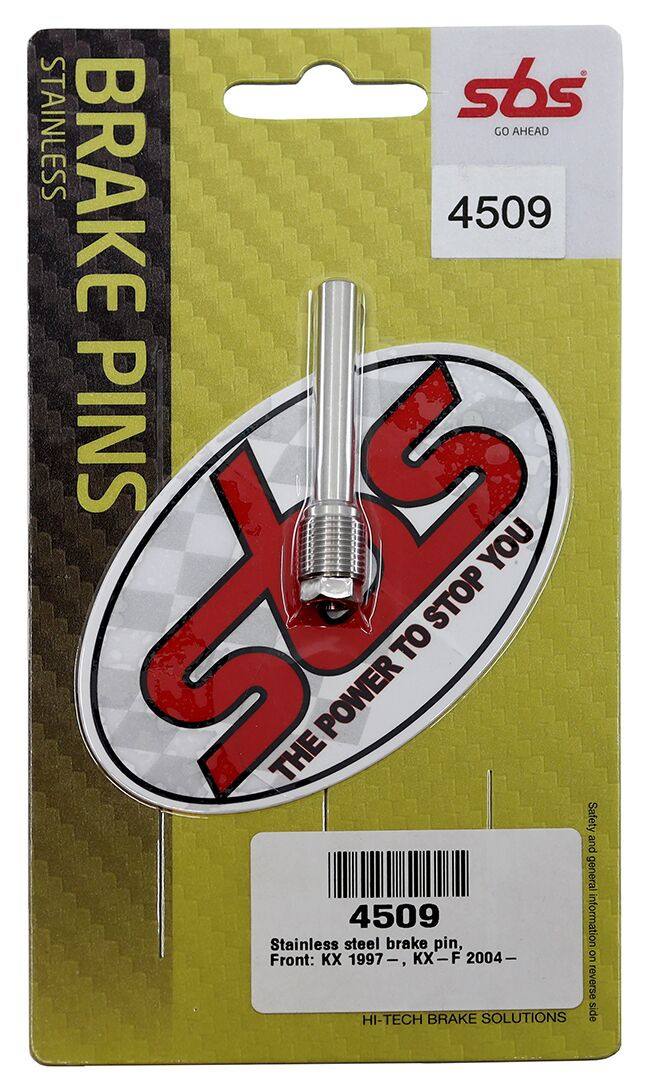 Axes de plaquettes de frein Avant SBS pour Kawasaki KX 125 (97-08) - 4509