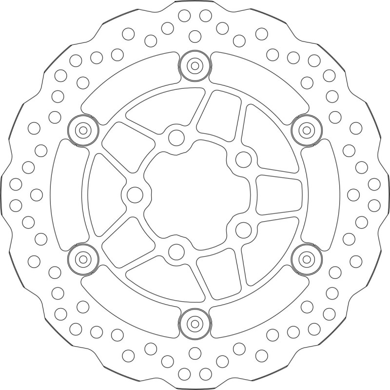 Disque de frein Avant Droit SBS pour Kawasaki J 300 (14-20) - 5175 Disque de frein Avant Droit SBS pour Kawasaki J 300 (14-20) - 5175