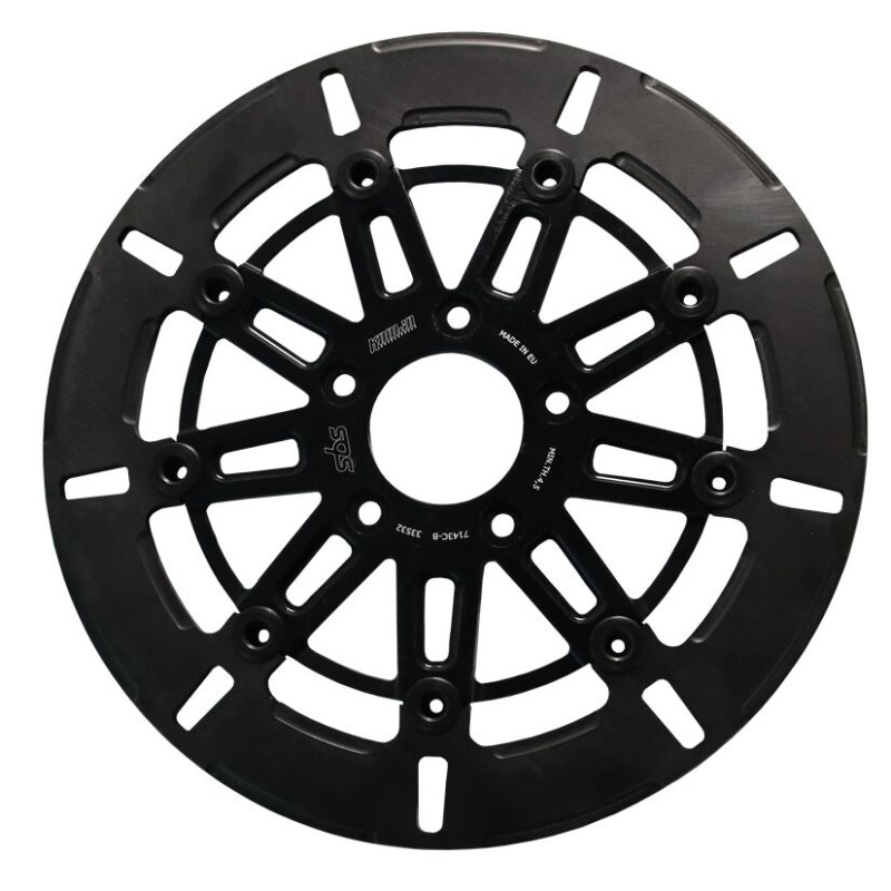 Disque de frein Kodlin Design noir Avant SBS pour Harley Davidson Fxfb 1750 Softail Fat Bob 107 (18-19) - 7143C-B Disque de frein Kodlin Design noir Avant SBS pour Harley Davidson Fxfb 1750 Softail Fat Bob 107 (18-19) - 7143C-B