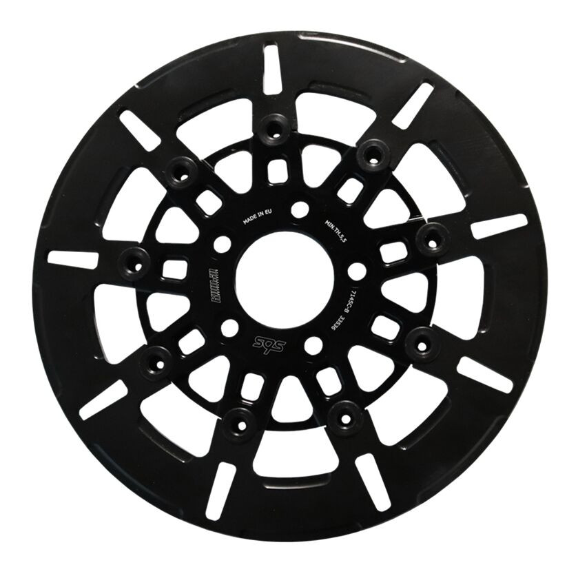 Disque de frein Kodlin Design noir Arrière SBS pour Harley Davidson Fxdls 1800 Dyna Low Rider S (16-17) - 7145C-B